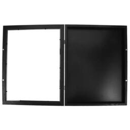 FLAVORA Shirt Display Frame Sports Uniform Case Shadow Box Frame in Black - Size: 500mm - thumbnail 4