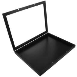 FLAVORA Shirt Display Frame Sports Uniform Case Shadow Box Frame in Black - Size: 500mm - thumbnail 2