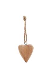 KDMD Pack of 90 Rustic Wooden Heart Hanging Decorations for Retail - thumbnail 3