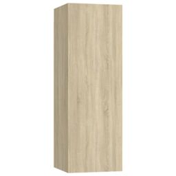 Berkfield Home 5 Piece TV Cabinet Sets Sonoma Oak Engineered Wood in Brown - thumbnail 5