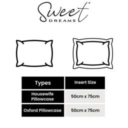 Sweet Dreams Luxurious Egyptian Cotton Embroidered Blue Duvet Cover - Size: Double - thumbnail 5