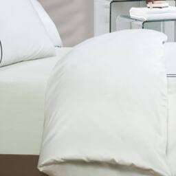 Sweet Dreams Luxurious Egyptian Cotton Embroidered Blue Duvet Cover - Size: Double - thumbnail 2