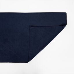 OHS 10 x Plain Microfiber Quick Dry Bath Beach Towel in Navy - thumbnail 4