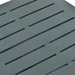Berkfield Home Durable Folding Garden Table Green 45x43x50 cm Plastic - Size: 45 x 43 x 50 cm - thumbnail 6