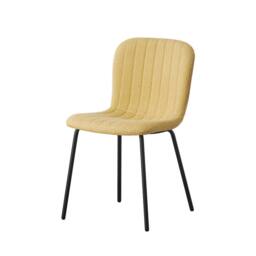MCC Direct Bella Luxe Set of 2 Dining Chairs Dining Chairs in Yellow - thumbnail 3