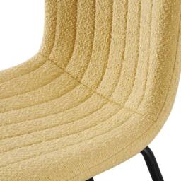 MCC Direct Bella Luxe Set of 2 Dining Chairs Dining Chairs in Yellow - thumbnail 8