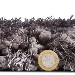 The Rug Shop UK Handmade Modern Shaggy Anti-Shed Easy To Clean Area Rug in Grey - Size: 150 cm x 230 cm - thumbnail 7