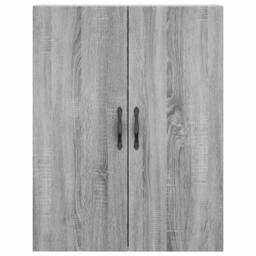 Berkfield Home Wall Mounted Cabinets 2 pcs Grey Sonoma Engineered Wood - thumbnail 6