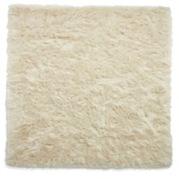 The Rug Shop UK Beige Modern Shaggy Plain Easy To Clean Area Rug - Size: 160 cm x 230 cm - thumbnail 7