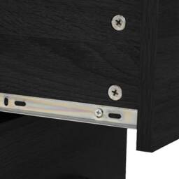 Berkfield Home 7 Piece Bathroom Furniture Set Black Engineered Wood - thumbnail 6