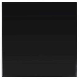 Berkfield Home Table Top Tempered Glass Square 700x700 mm in Black - thumbnail 1