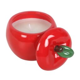 Something Different Apple Candle Jar in Red - thumbnail 3