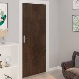 Berkfield Home Self-adhesive Furniture Film Dark Oak 500x90 cm PVC in Brown
