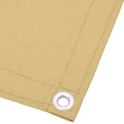Berkfield Home Balcony Screen Sand 120x1000 cm 100% Polyester Oxford in Yellow - thumbnail 4