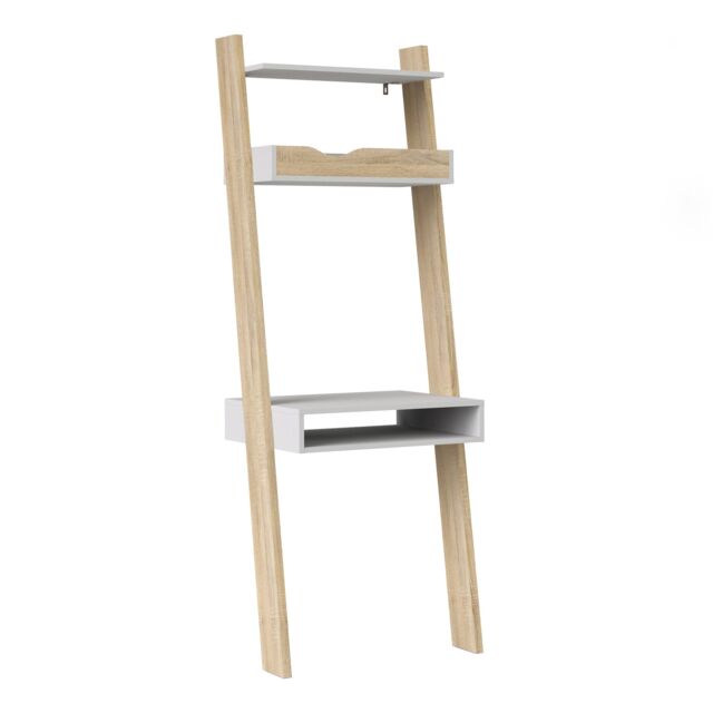 Furniture To Go Oslo Leaning Desk in White - image 1