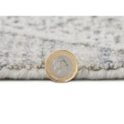 The Rug Shop UK Grey Modern Abstract Viscose Luxurious Easy to Clean Area Rug - Size: 170 cm x 240 cm - thumbnail 4