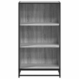 Berkfield Home Book Cabinet Grey Sonoma 60x35x107.5 cm Engineered Wood - thumbnail 4