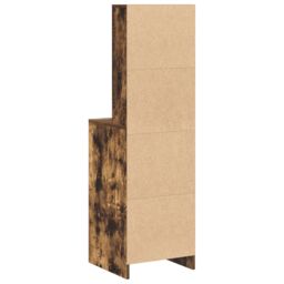 Berkfield Home Highboard in Smoked Oak, 40x41x135 cm, Made of Engineered Wood in Brown - Size: 40 x 41 x 135 cm - thumbnail 8