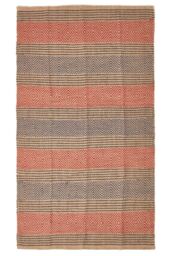 Homescapes Multicolour Geometric Patterned Jute Rug - Size: 60 cm x 100 cm - thumbnail 2