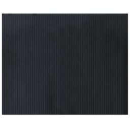 Berkfield Home Rug Rectangular Black 80x100 cm Bamboo - Size: Medium - thumbnail 2