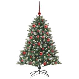 Berkfield Home Modern Artificial Christmas Tree with Stand Green 105 x 105 x 150 cm