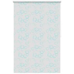 Berkfield Home Shower Roller Blind 140x240 cm Bubble in White - thumbnail 1
