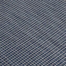 Berkfield Home Outdoor Flatweave Rug 200x280 cm Blue - Size: 100 cm diameter - thumbnail 5
