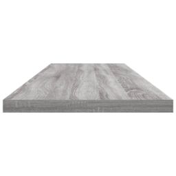 Berkfield Home Wall Shelves 4 pcs Grey Sonoma 100x20x1.5 cm Engineered Wood - thumbnail 5