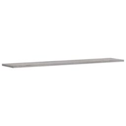 Berkfield Home Wall Shelves 4 pcs Grey Sonoma 100x20x1.5 cm Engineered Wood - thumbnail 4