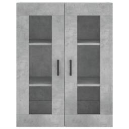 Berkfield Home Highboard Concrete Grey 69.5x34x180 cm Engineered Wood - thumbnail 6