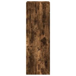 Berkfield Home Highboard Smoked Oak 45x41x124 cm Engineered Wood in Brown - Size: 45 x 41 x 124 cm - thumbnail 5