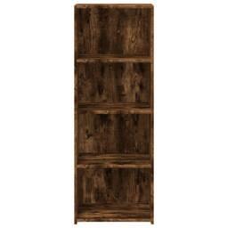 Berkfield Home Highboard Smoked Oak 45x41x124 cm Engineered Wood in Brown - Size: 45 x 41 x 124 cm - thumbnail 4