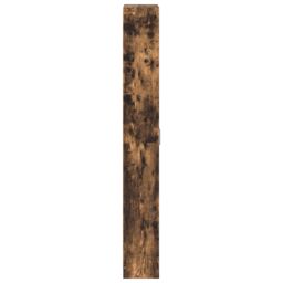 Berkfield Home Wardrobe Smoked Oak 55x25x189 cm Engineered Wood in Brown - Size: 55 x 25 x 189 cm - thumbnail 7