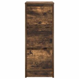 Berkfield Home Sideboard Smoked Oak 29.5x34x76 cm Engineered Wood in Brown - thumbnail 6