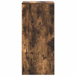 Berkfield Home Sideboard Smoked Oak 29.5x34x76 cm Engineered Wood in Brown - thumbnail 7
