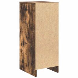 Berkfield Home Sideboard Smoked Oak 29.5x34x76 cm Engineered Wood in Brown - thumbnail 8