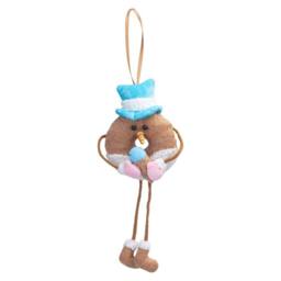 VFM e-Store Christmas Hanging Decoration 31cm x 15cm Blue X 1 - Size: 31 cm x 15 cm