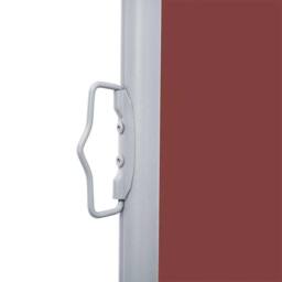 Berkfield Home Patio Retractable Side Awning 170x1200 cm Brown - thumbnail 8