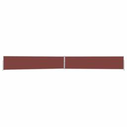 Berkfield Home Patio Retractable Side Awning 170x1200 cm Brown - thumbnail 3