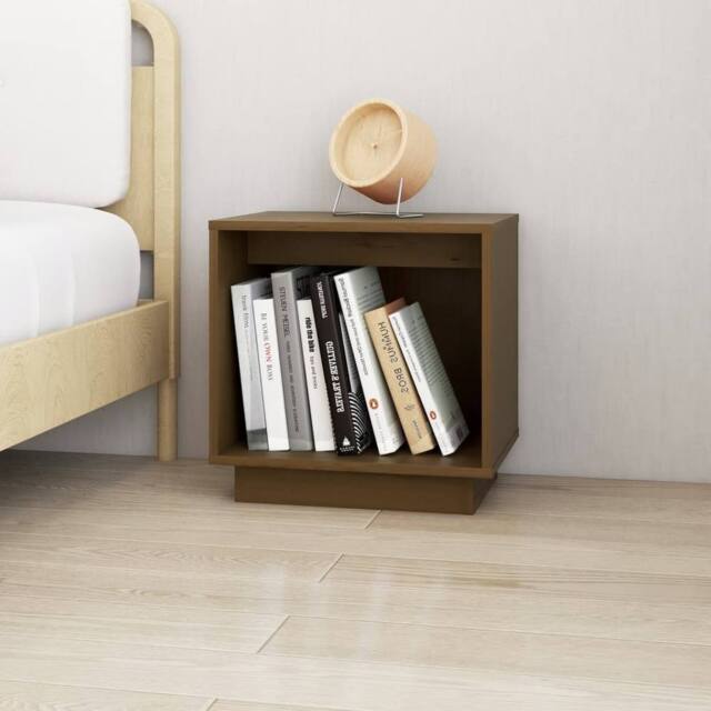 Berkfield Home Elegant Bedside Cabinets 2 pcs Honey Brown 40x30x40 cm Solid Wood Pine - Size: 40 x 30 x 40 cm - image 1