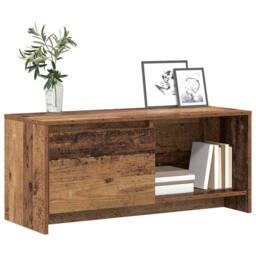 Berkfield Home TV Stand Old wood Engineered Wood