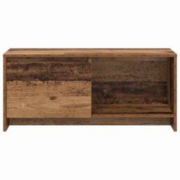 Berkfield Home TV Stand Old wood Engineered Wood - thumbnail 6