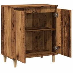 Berkfield Home Sideboard Old Wood 60x35x70 cm Engineered Wood in Brown - Size: 60 x 35 x 70 cm - thumbnail 7