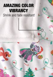 Sesame Street Tangled Lights Pattern Silky Touch Super Soft Throw Blanket 152 X 127 cm in White - thumbnail 4