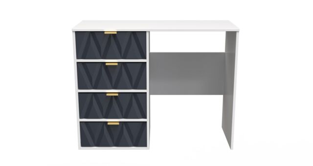 Ready Assembled 2 U Dallas 4 Drawer Vanity (Ready Assembled) in Dark Blue - image 1