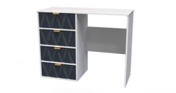 Ready Assembled 2 U Dallas 4 Drawer Vanity (Ready Assembled) in Dark Blue - thumbnail 3