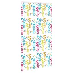 Berkfield Home Shower Roller Blind with Cassette 130x240 cm Fabric Width 126 cm in White - thumbnail 4