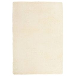 Berkfield Home Shaggy Rug High Pile NAVARRA Cream 200x290 cm Polyester - Size: Medium - thumbnail 2