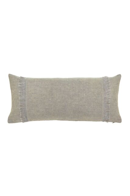 Murmur 'Lir' Linen Cushion in Grey - image 1