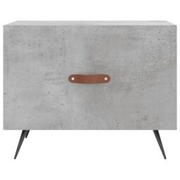 Berkfield Home Coffee Tables 2 pcs Concrete Grey 50x50x40 cm Engineered Wood - Size: 50 x 50 x 40 cm - thumbnail 6